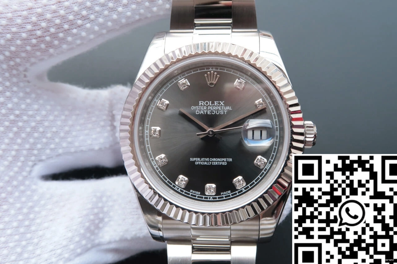 Packable Datejust EW Factory M126334-0005 Dial Rolex 838 Grey 0708